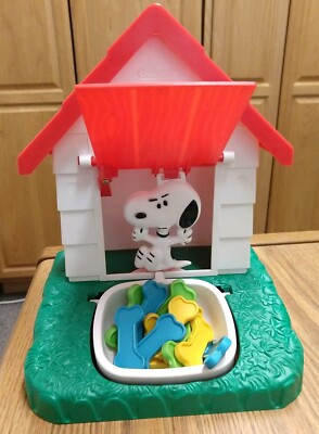Snoopy Snack Angriff Spiel, 1980, mit Schachtel! Gabriel