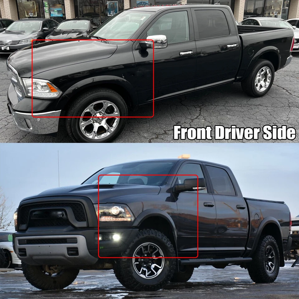 Front Left Driver Side Fender For 2011-2018 Dodge Ram 1500 Primed Steel A+++ Foto 3 de 4