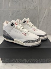 Nike Air Jordan 3 Retro GS White Cement Reimagined Size 4Y  DM0967-100