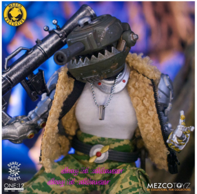 アメコミ MEZCO Hawk p-40 One:12 Collective Rumble Society - Hawk P-40 | Mezco Toyz