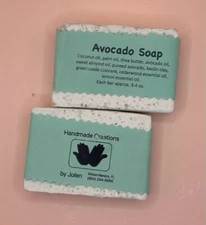 Homemade Natural Avocado Soap