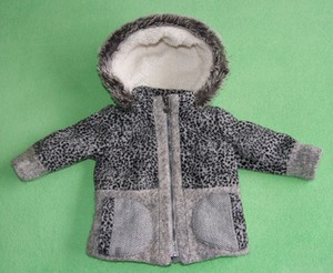 next girls leopard print coat