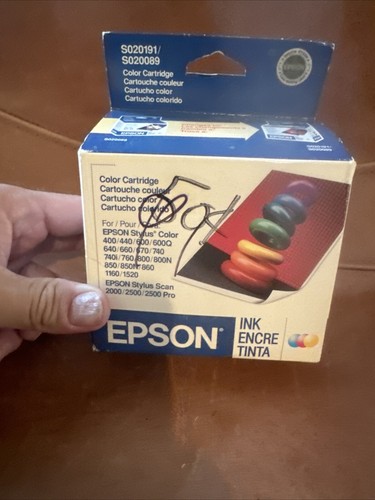 Epson S020191 S020089 Tintenpatronen Stylus Farbe 400 600 740 Neu im Karton Exp - Bild 2 von 8