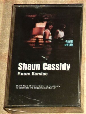 "SS" CASSETTE TAPE by SHAUN CASSIDY "ROOM SERVICE" / WB M5 3351 (1979