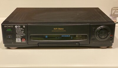 SONYのVHSプレイヤー Vintage 90's Sony SLV-980HF VCR VHS Player Recorder Star Sight | eBay