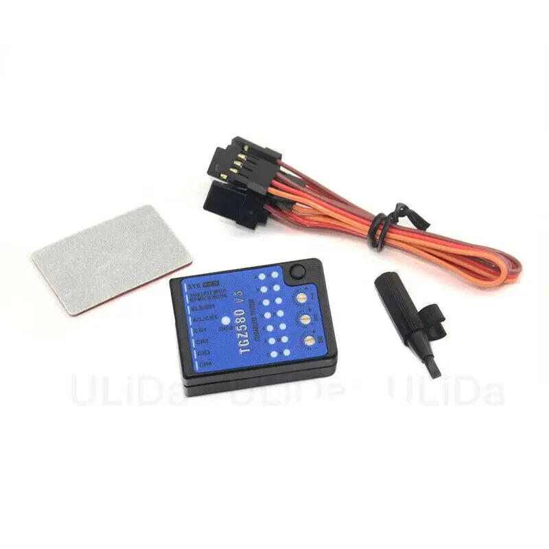 Flybarless Gyro V5 3-axis 4.5V~10V For ALIGN TREX RC 250-800 Helicopter Toys - Image 2 of 4