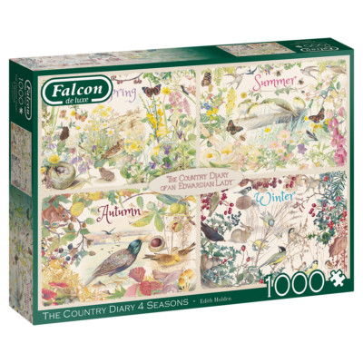 Falcon 11307 Edith Holden Das Land Tagebuch der 4 Jahreszeiten 1000 Teile Puzzle