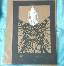 Tyler Stout GREMLINS Stripe Laser Cut Kolcut Radiation Burn /40