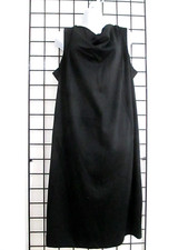 "NEW" LANE BRYANT / ORG $69.50   🌸1X /  18 / 20==BLACK SHIFT DRESS ( NO BELT )