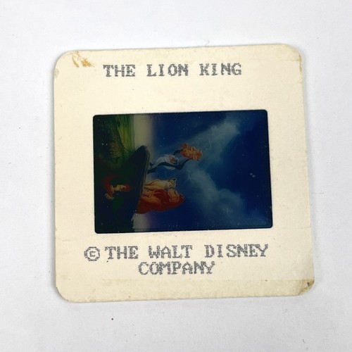 Walt Disney The Lion King 35mm Publicity Slide Original Animated Movie Simba - Picture 3 of 4