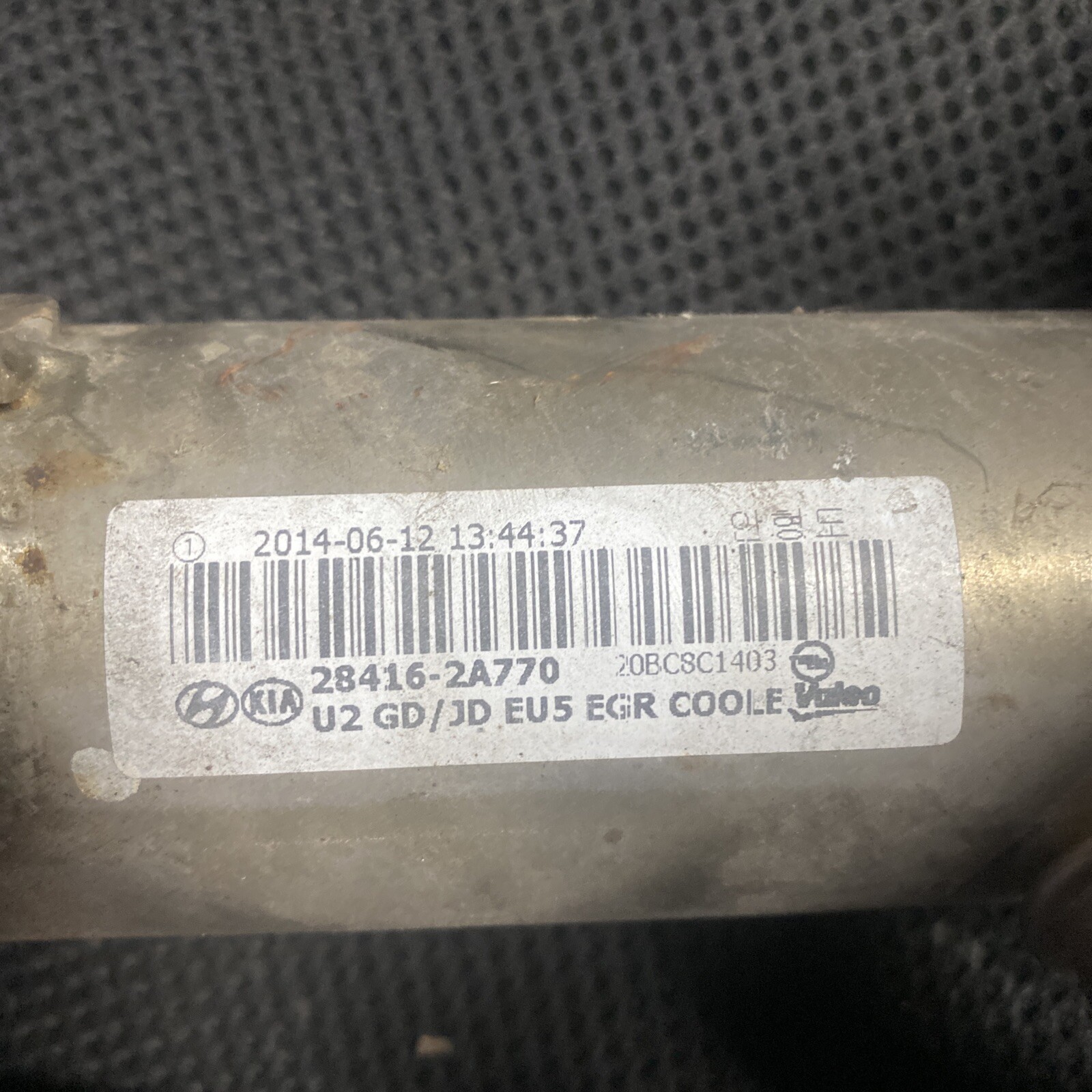 20122017 MK2 KIA CEED EGR VALVE 1.4 DIESEL D4FC 284162A770 eBay