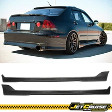 Fits 01-05 Lexus IS300 TR Style Side Skirts Extensions Rocker Pannel PU