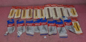 Lot of 20 Weller Soldering Tips.