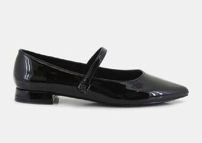 Bata Red Label Women's Flat Shoes, Black Size 6US (4UK)