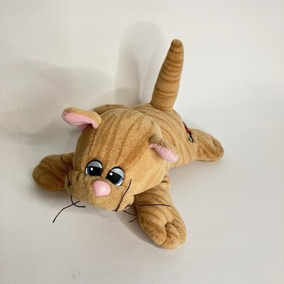Vintage Pound Purries Orange Tabby Cat 6'' Tonka Plush Stuffed Animal Toy Kitty