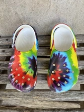 Crocs Classic J2/3 Tie-dye Graphic Vintage