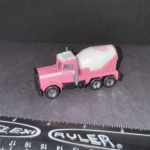 Vintage Matchbox SF Australian Peterbilt miscelatore cemento rosa - senza scatola raro HTF - Foto 14 di 14