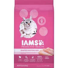 Iams Proactive Health Sensitive Digestion & Skin Formula 13 Lb. Turkey Flavor