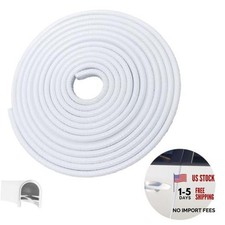 Car Door Edge Guards, 16.4Ft 5m Car Accessories Door Protector 16-2/5Ft white