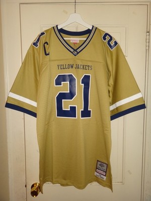 Men's Big & Tall Calvin Johnson NCAA Georgia Tech Mitchell & Ness Legacy Jersey
