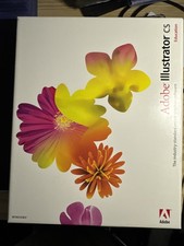2003 Adobe Illustrator CS PC WINDOWS Original Box w/ Serial Number NO CD