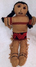 Wonderful Vintage British Columbia, Cowichan Tribe Doll First Nation 