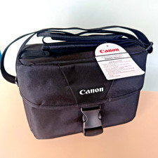 Canon EOS Camera Shoulder Bag Large 10 Black Gadget Case with Padded Divider