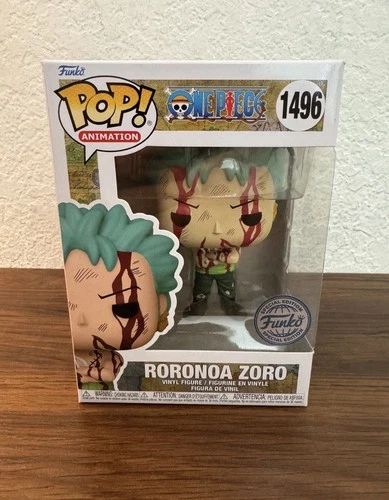 Funko Pop! Animation One Piece Roronoa Zoro #1496 SE Nothing happened W/PP
