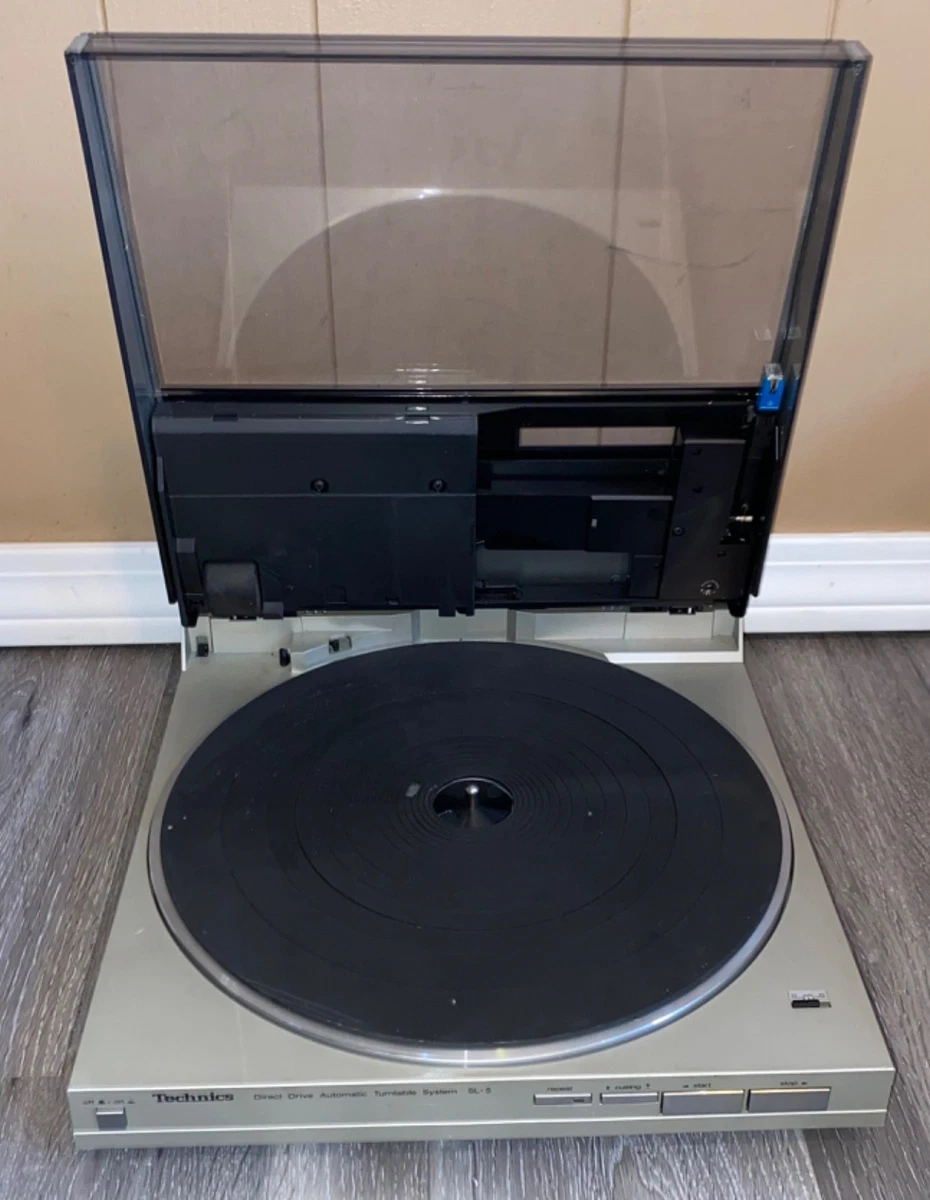 Technics　SL-5（レコードプレイヤー） Technics SL-5 Turntable Direct-Drive Linear Tracking Fully Auto