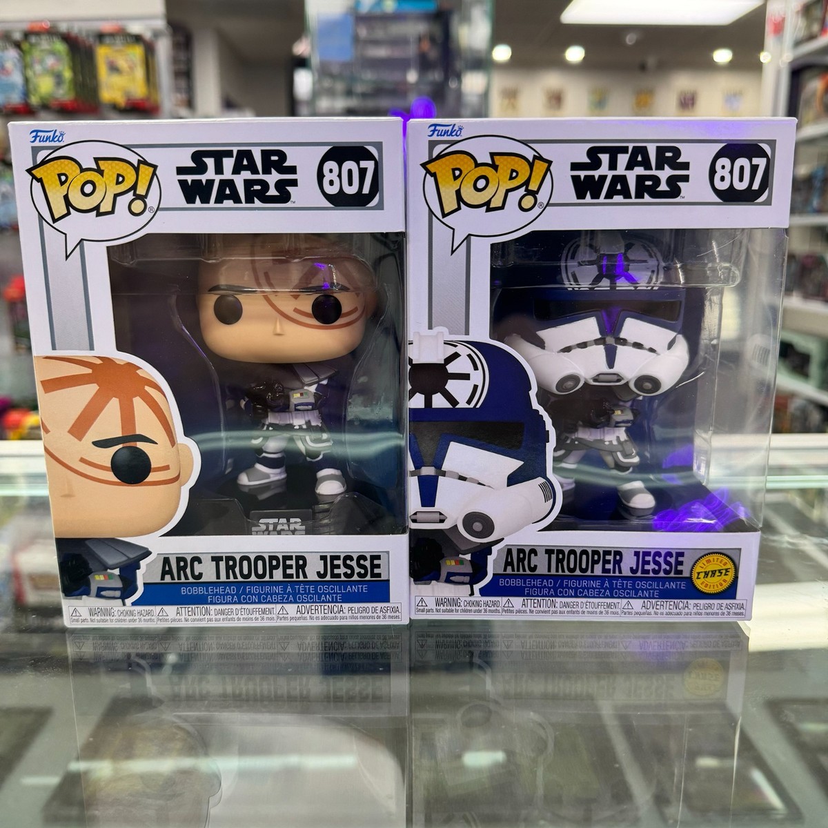 Funko Pop Arc Trooper Jesse Chase & Regular Vinyl Figure Brand New