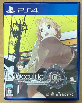 Occultic Nine PS4 Game Japan Edition Visual Novel Sci Fi Mystery