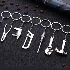 New Metal Adjustable Creative Tool Wrench Spanner Key Chain Ring Keyring Gift