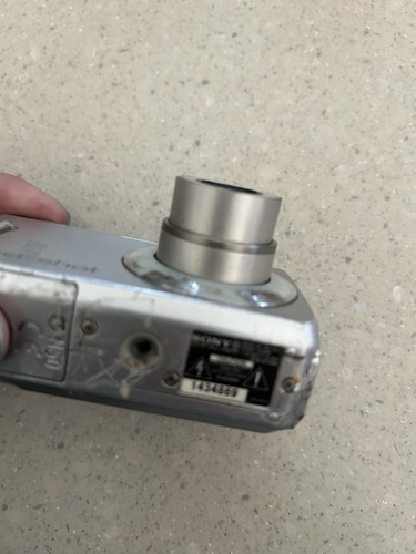 Sony Cyber-shot DSC-S500 6.0MP Digital Camera | Battery Cover Damage Tested Work - Picture 9 of 10