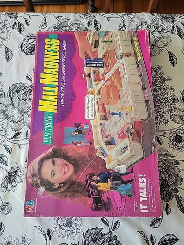 READ Vtg 1989 Mall Madness Electronic Board Game Milton Bradley Working Tested - Picture 16 of 24