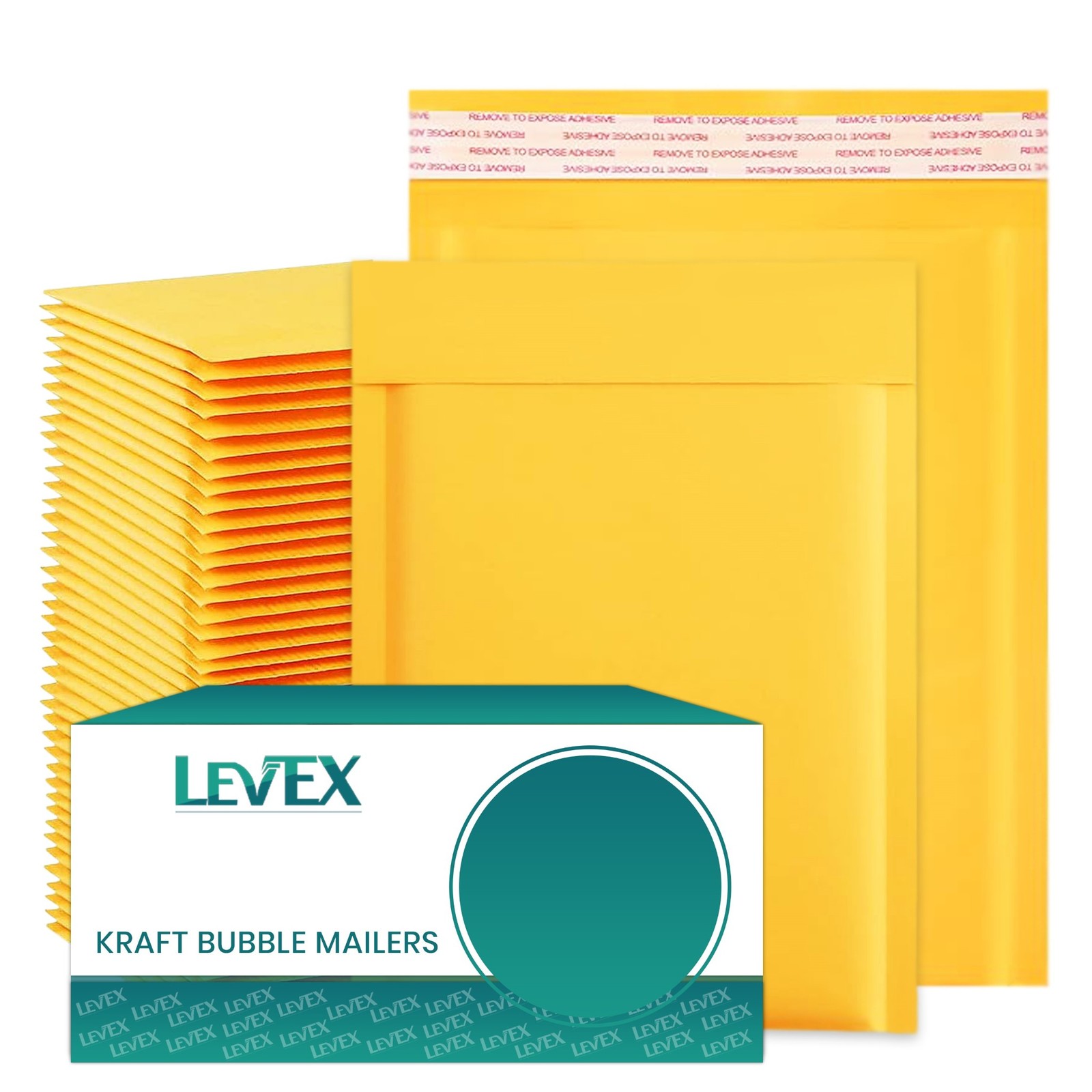 Kraft Bubble Mailers Padded Envelope Shipping Bags Seal Any Size 50/100/200/500