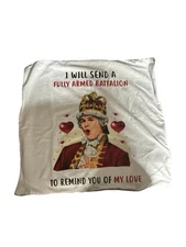 Royal Love Throw Pillow Cover Funny Humor Farmhouse Décor