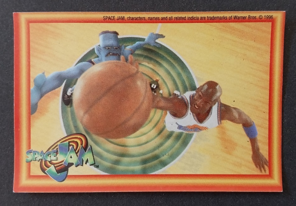 1996 Upper Deck Space Jam Set of 5 Stickers Michael Jordan
