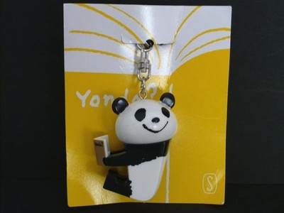 Yonda? Shinchosha Schlüsselanhänger PANDA not for sale 新潮文庫 2003