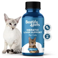 Hepatic Liver Support for Cats Dissolvable,Homeopathic, Digestive Feline for ...