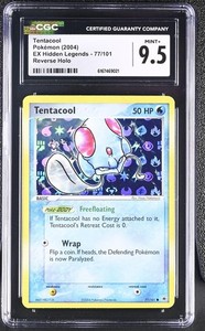 Tentacool 77/101 EX Hidden Legends Reverse Holo Common