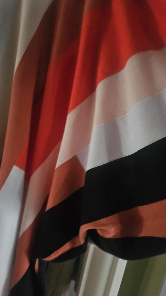 COS Asymmetrical Striped Knit Dress/Tunic Top Size L ( UK 16-20) Hardly Worn - Image 4 of 4