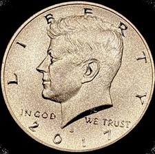 Special Enhanced 2017 S Kennedy Half Dollar 225th Anniversary Of U.S. Mint