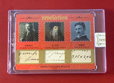 2025 Eternal Revelation Nikola Tesla Triple History Relics 19/25 Number Patch