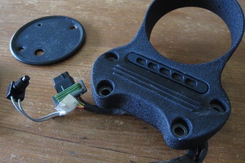 2007-2013 Harley Sportster Black Speedometer Mount Wiring LED Indicator Lights - Picture 2 of 13