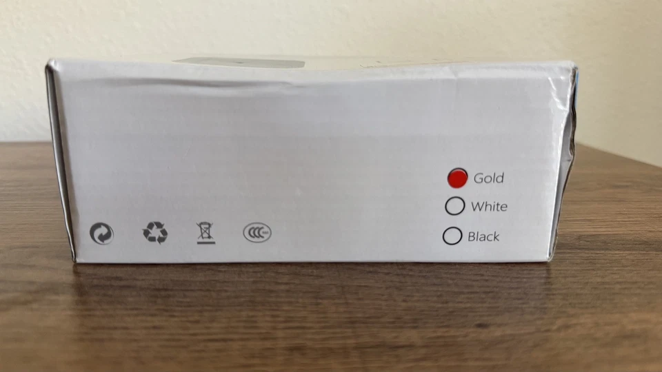 Amplificador de pretina Hi Fi con batería de litio 8w 3 pulgadas Woofer bajo oro rosa Foto 3 de 4