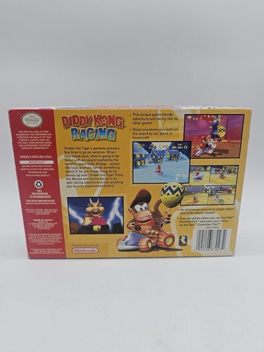 Diddy Kong Racing (Nintendo 64 N64, 1997) CIB - Picture 3 of 11