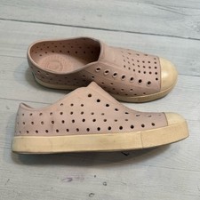 Native girls light rose pink slip on shoes juniors size 3