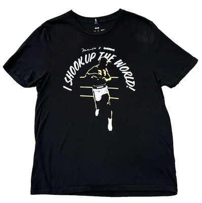 Muhammad Ali Bangarang  I Shook Up the World  Boxing Graphic T-Shirt Large
