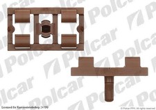 T�rdichtung Gummidichtung Clip Clips f�r BMW X5 E53 00-06