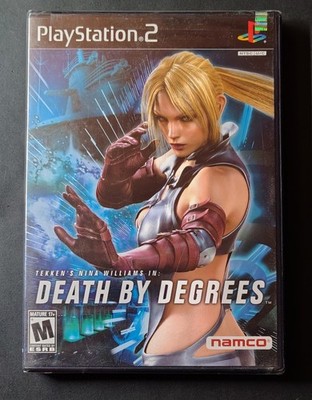Death by Degrees Tekken PlayStation 2 PS2 Namco ''Please Read Description*